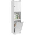 Meuble de rangement pour salle de bain avec design pratique, solution polyvalente pour organiser les accessoires du quotidien